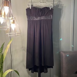 Shelli Segal laundry beaded strapless dress